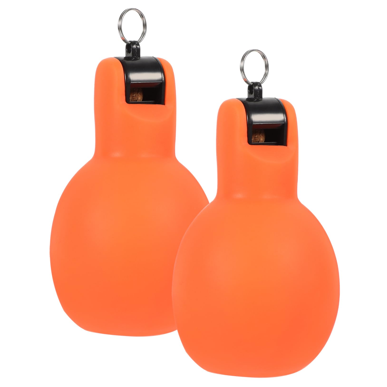 Mipcase Lot De 4 Sifflets À Main Légers en PVC pour Arbitres Enseignants Et Survivalistes (2 Pièces X 4)