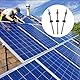 Funmo 6 Stück Stockschrauben M10 x 200mm Edelstahl Solar Stockschrauben Stockschrauben PV Anlage Höhenverstellbar Dübel für Photovoltaik Solarbefestigung auf Gebäudedächer