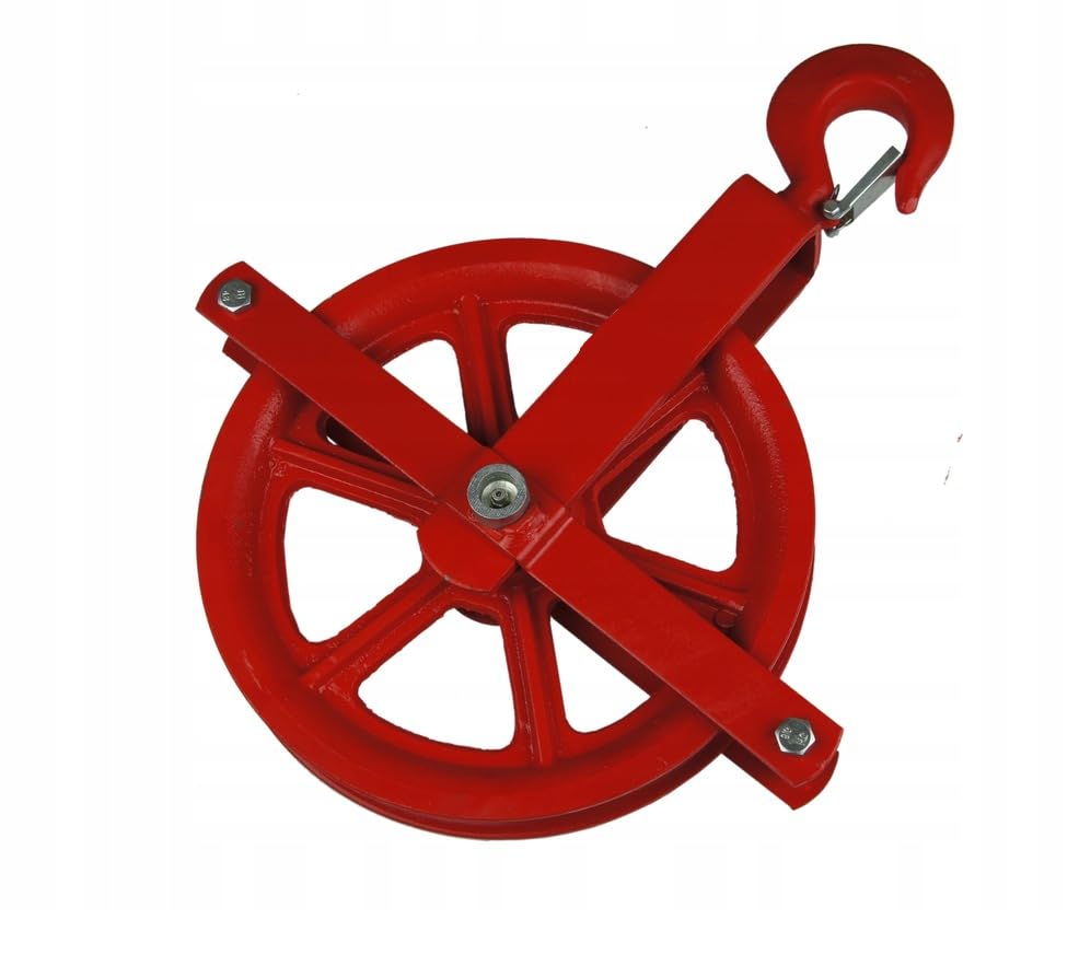 Umlenkrolle Gerüstaufzug Seilzug Flaschenzug Bauaufzug-Konsole fi260 mm
