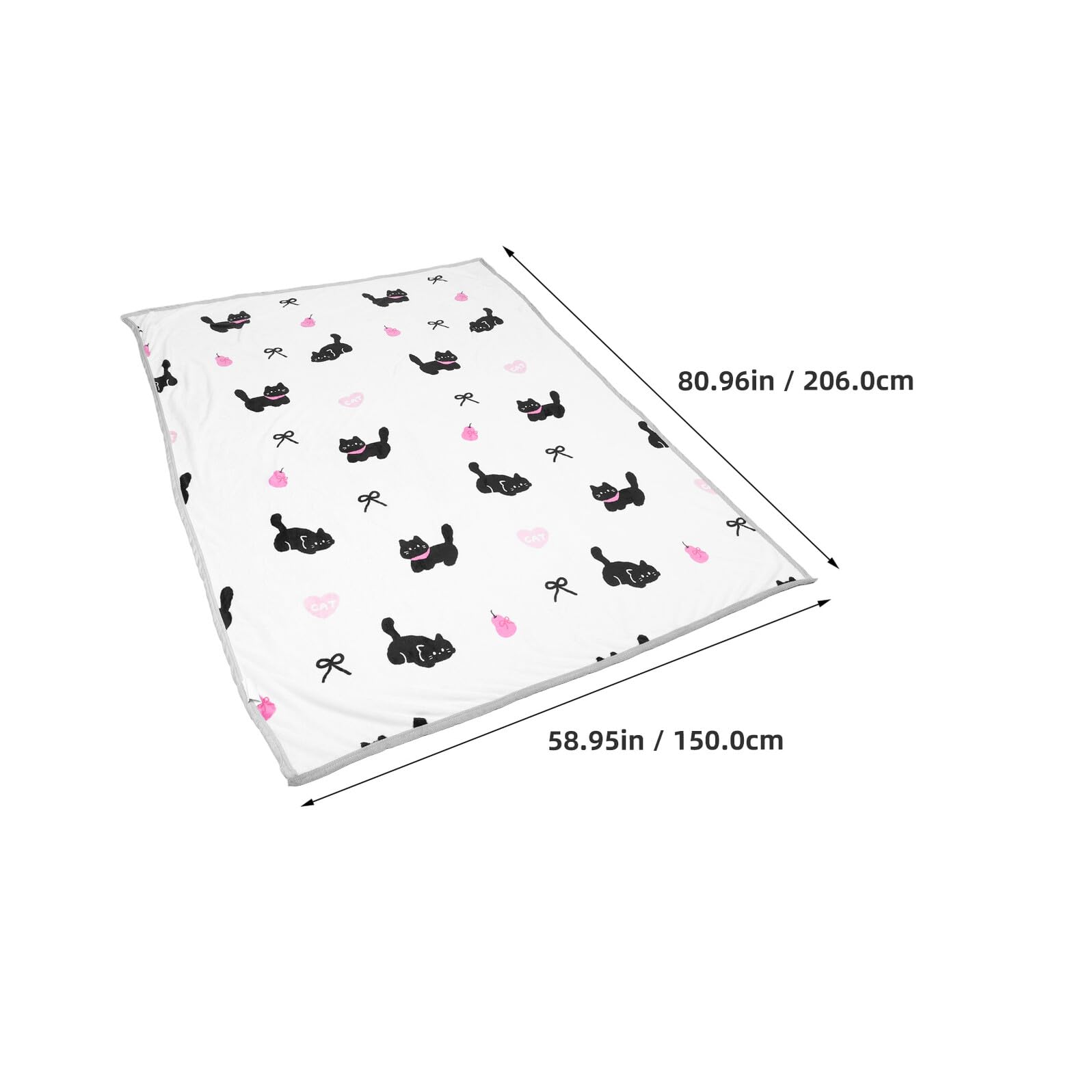 Manta para Mascotas y Cálida 1.5X2.0 M, Manta Polar para Perros y Gatos, Lavable a Máquina, Diseño Rosa Mariposas, Adecuado para Cama, Sofá y Viajes, Protege Muebles