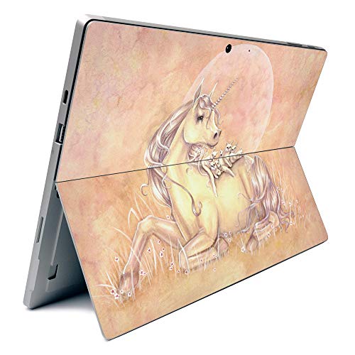 Image of MightySkins Carbon Fiber Skin for Microsoft Surface Pro 7 - Purrfect Friends | Textured Carbon Fiber Finish | Easy to Apply, Remove, and Change Styles | Made in The USA