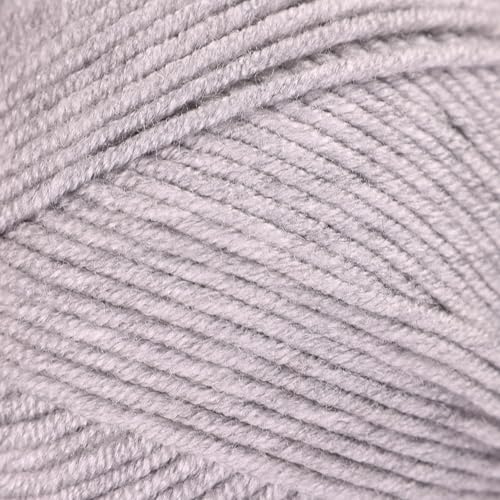 Image of 3 Skeins of Makromecity Softee Baby Yarn,%100 Premium Anti-Pilling Acrylic, 3.5 Oz, 273 yd (100gr /250 mt) Each, Soft Yarn for Crocheting and Knitting (Stone, 3 Skeins)
