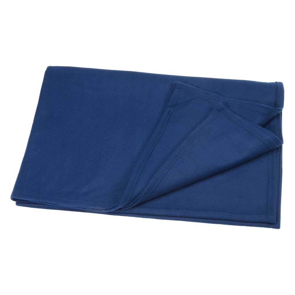 Holthaus Medical Wolldecke Decke Wärmedecke Erste-Hilfe, 140x200cm, blau, waschbar