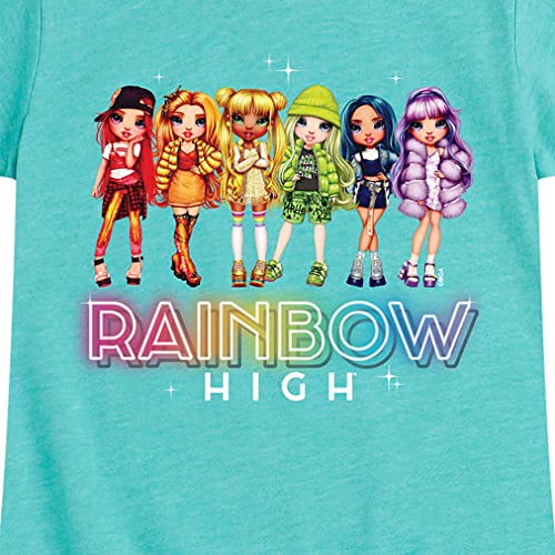 HYBRID APPAREL - Rainbow High - Rainbow High Character Group - Toddler and Youth Girls Short Sleeve Graphic T-Shirt3