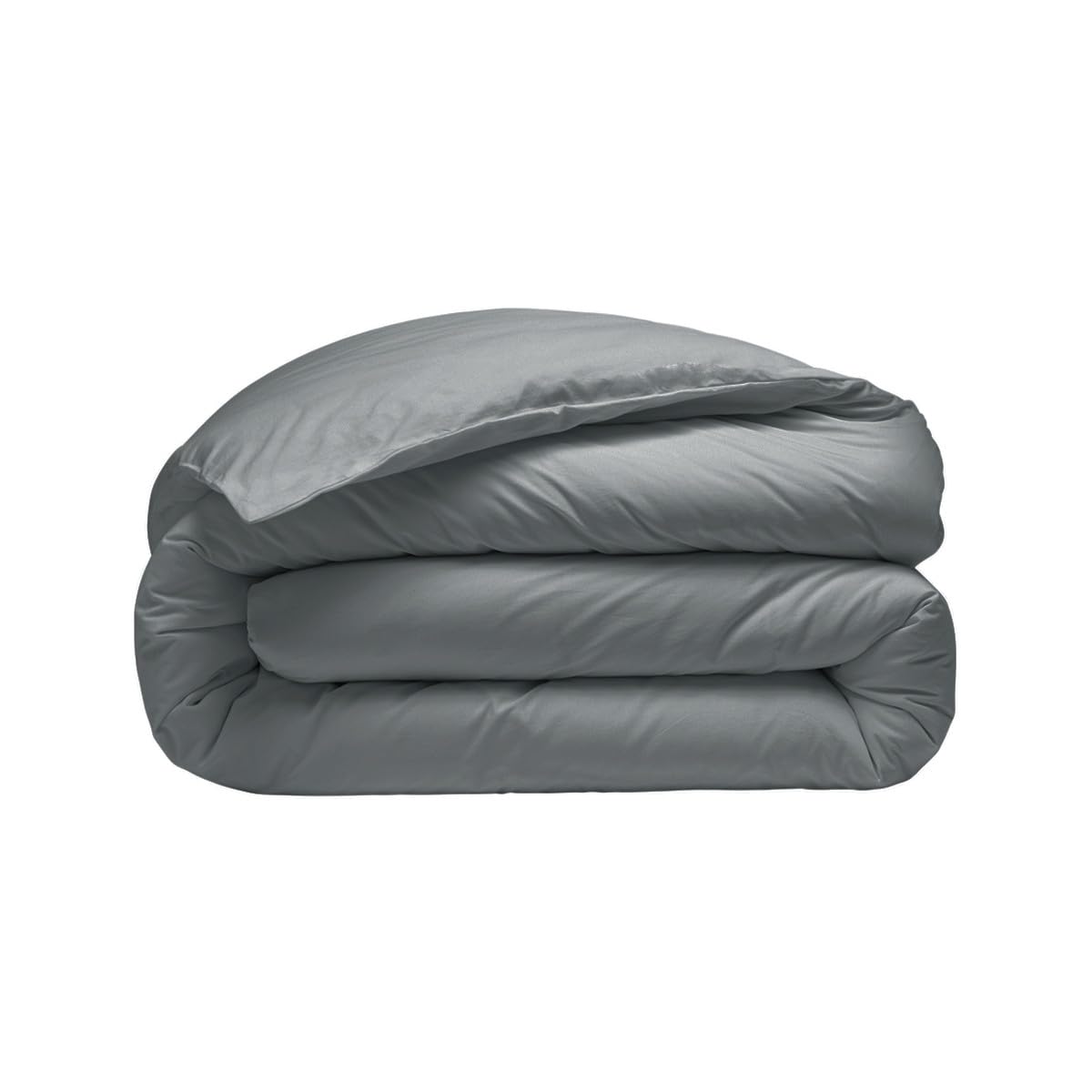 Sensei Maison - Housse de Couette en Percale Coton Soft Percale - 240x220 cm - Galet