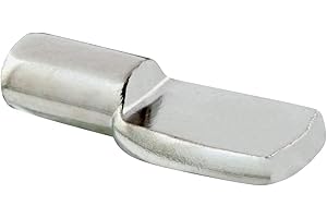 50 Pack Rok Hardware Heavy Duty 3/16'' (5mm) Shelf Pin Spoon Shaped...