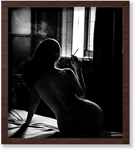 Miniatura 45 de Monem Art - Póster de autos clásicos, impresión de autos estacionados, arte de fotografía, arte en blanco y negro, arte moderno, arte de autos