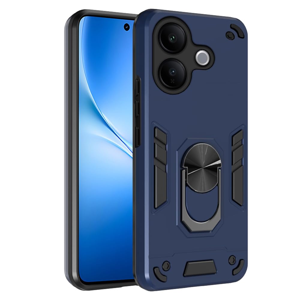 Realme P4 5G Armor Case - Rotating Ring & Kickstand -26