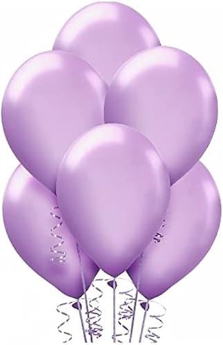 Miniatura 5 de Globos de látex blanco perlado, 12 pulgadas (paquete de 100), impresionantes y duraderos para fiestas, eventos y celebraciones