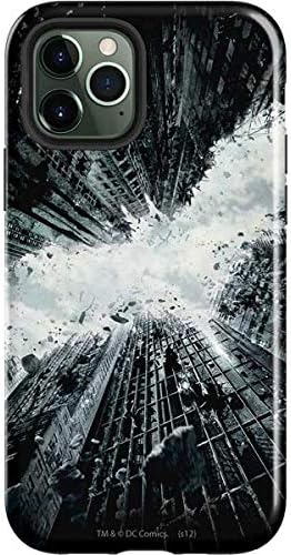 Skinit Impact Phone Case Compatible with iPhone 12 Pro Max - Officially Licensed DC Comics Batman Dark Knight Rises Poster Design