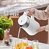OLEGA Wasserkocher für kochendes Wasser, 1800 W, schnell kochender Heißwasserkessel, 1,8 l tragbarer Wasserkocher, teekocher elektrisch Teekessel, BPA frei, Energiesparend, Sicheres Design