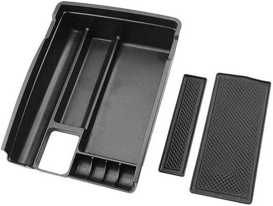 エクストレイルに適合する2014-2021 車センターコンソールオーガナイザー アームレスト収納トレイ