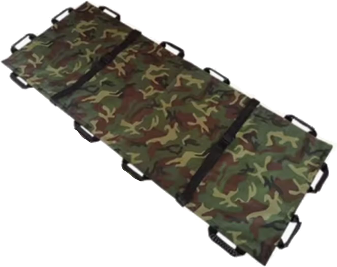 Portable Stretcher-Portable Medical Stretcher, Foldable Nylon Rescue Stretcher with Handles, Durable Patient Transport Device for Easy Wounded Movement and Emergency Rescue,（Camouflage,180x7