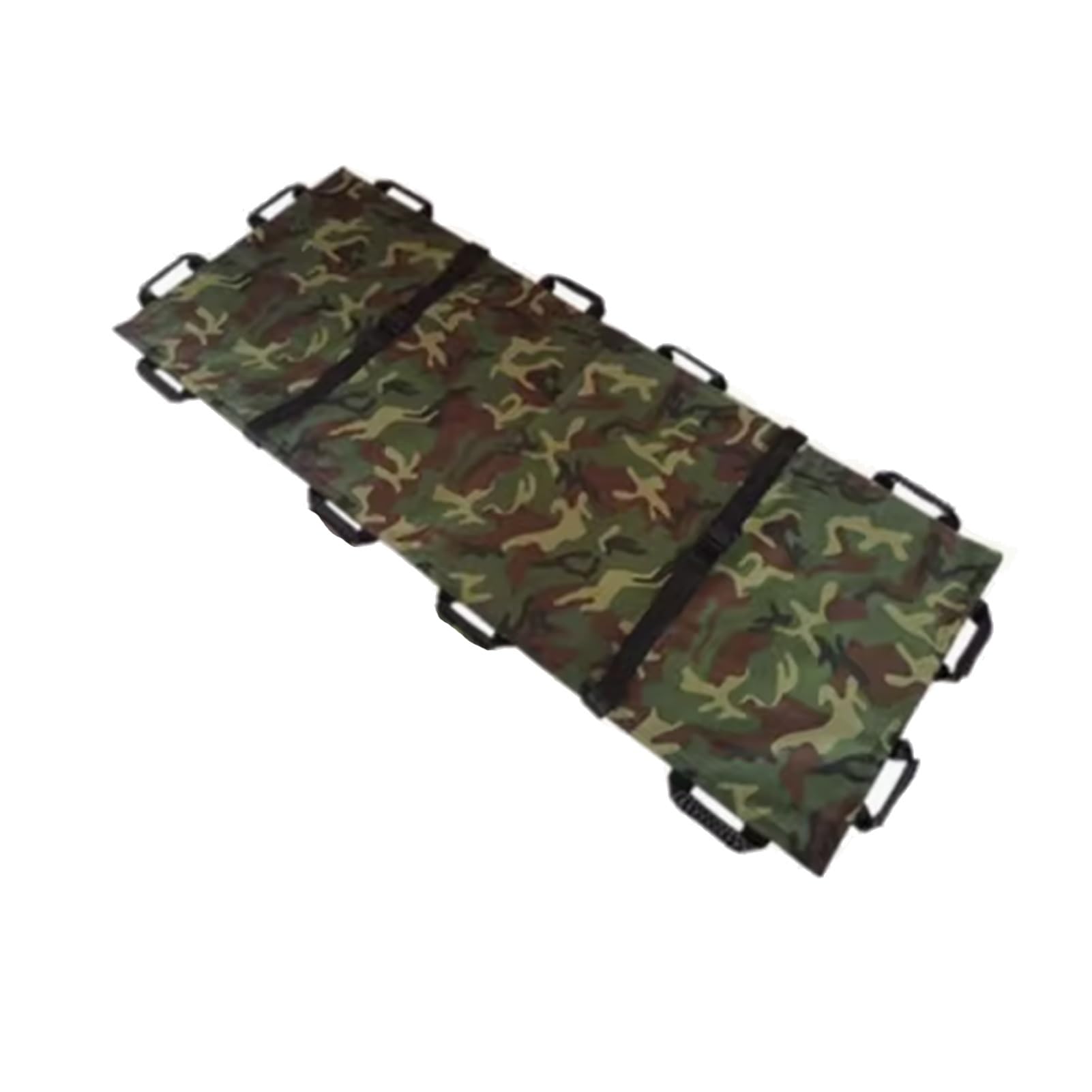 SWENEEN Rescue Basket Stretcher,Portable Stretcher,With12 Handles Foldable Stretcher,Durable Nylon Rescue Soft Stretcher,Patient Transport Stretche,Camouflage-180x70cm