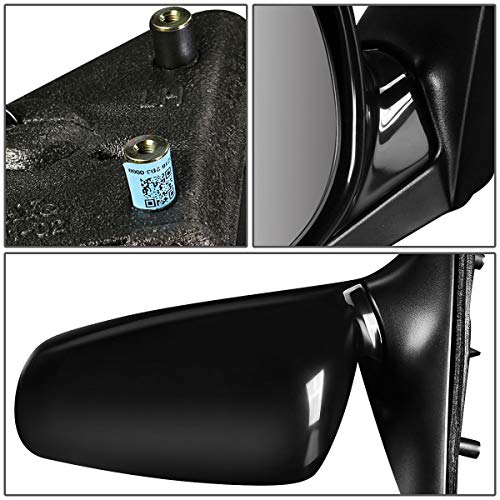Dna Motoring Oem-Mr-Fo1320204 Fo1320204 Oe Style Powered+Heated Driver/Left Side View Door Mirror Compatible With 98-02 Lincoln Town Car #TOP3