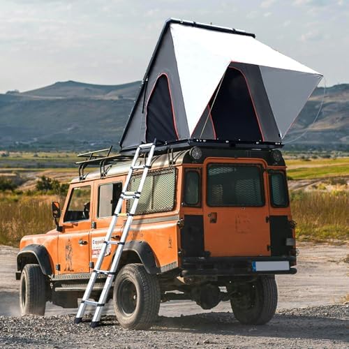 GEERTOP Hard Shell Rooftop Tent for Camping - 2-Person Aluminum R...