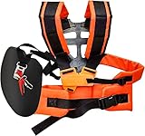 ✔ Alta calidad: correa de hombro para desbrozadora hecha de material de alta calidad, fuerte elasticidad, costuras limpias. Alta calidad para un uso duradero y duradero.