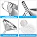 KALAVE Premium Stainless Steel Funnel, 5 Inch Food Grade Kitchen Funnels with 200 Mesh Food Filter Strainer for Filling Bottles, Oils, Juice, Wine, Coffee, Milk