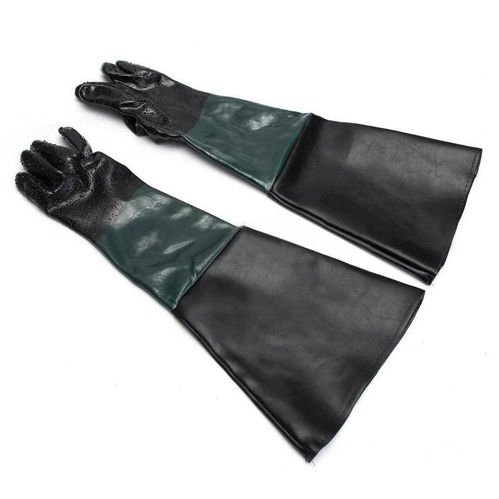 5 Piezas Guantes Protectores para Guantes Industriales Guantes de Protección Guantes de Trabajo con Diseño de Manga Larga Y Apertura a, 4