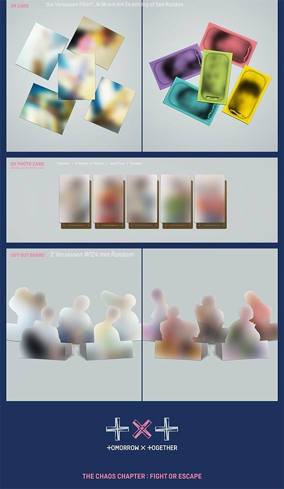 TXT - THE CHAOS CHAPTER: FIGHT OR ESCAPE ALBUM, [FIGHT VERSION]