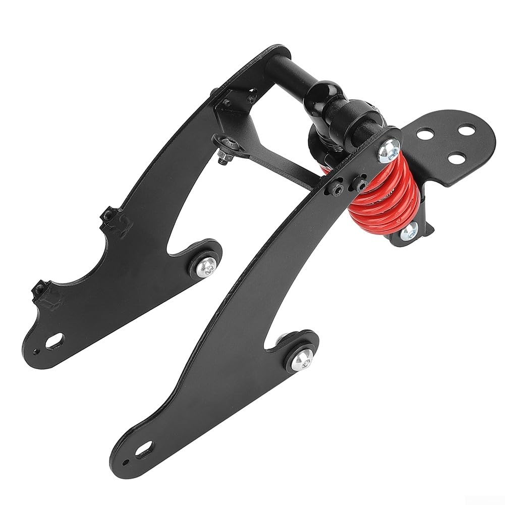 Ammortizzatore a sospensione posteriore per scooter elettrico Xiaomi M365 1S PRO1 PRO2, kit di aggiornamento dell'ammortizzazione, costruzione in acciaio (nero per Pro/Pro2)