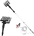 Abbacchiatore e scuotitore Elettrico telescopico per Olive a Batteria 12V 400W...