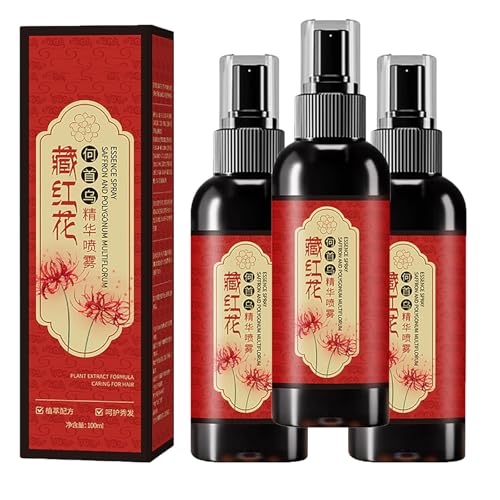 Saffron Hair Blackening Spray, spray para cabello 3PCS miniatura 1