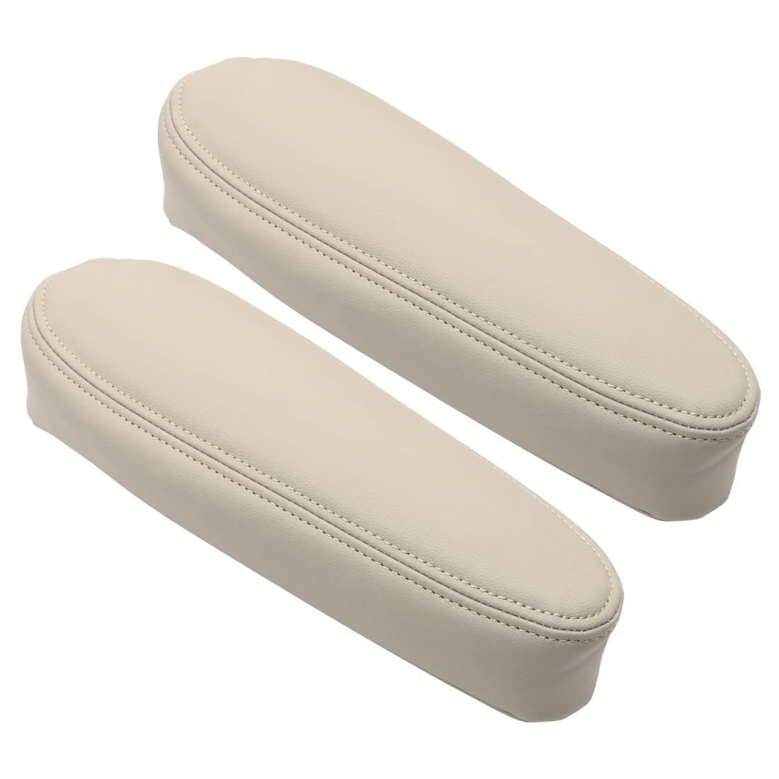 NLQR Fundas De Repuesto Para Asiento Delantero Del Lado Del Conductor Y Del Pasajero, Color Tostado Neutro Medio 522, Compatible Con Chevy Silverado Avalanche GMC Sierra 2003 2004 2005 2006 2007