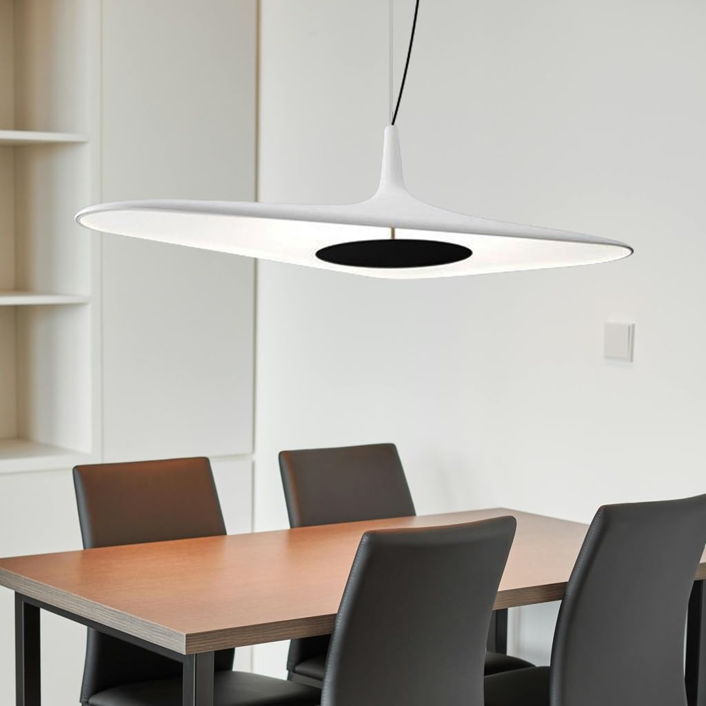 Lumière de plafond réglable moderne en lustre LED pour salon et chambre