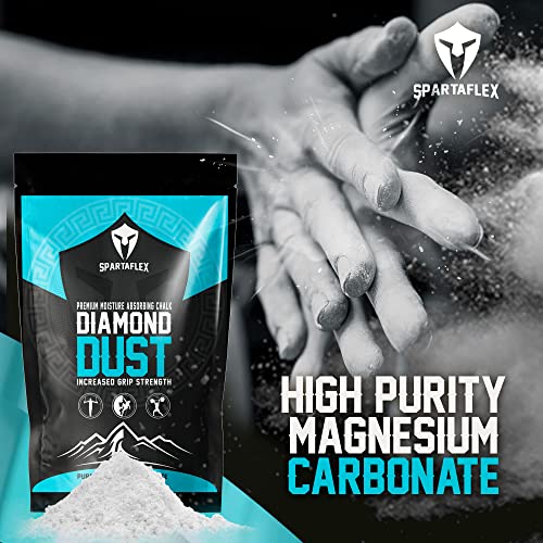 image for SpartaFlex 300g Rock Climbing Chalk - Free Refillable Chalk Ball ! - W