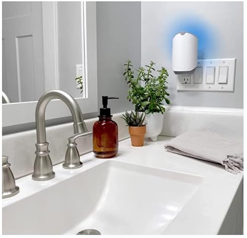 Meltink Zevo Indoor Flying Insect Trap For Fruit Flies, Gnats, And House Flies (1 Plug-In Base + 3 Refill Cartridge) #TOP4