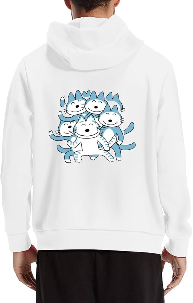 Amazon.co.jp: 11ぴきのねこ パーカー メンズ ジップパーカー