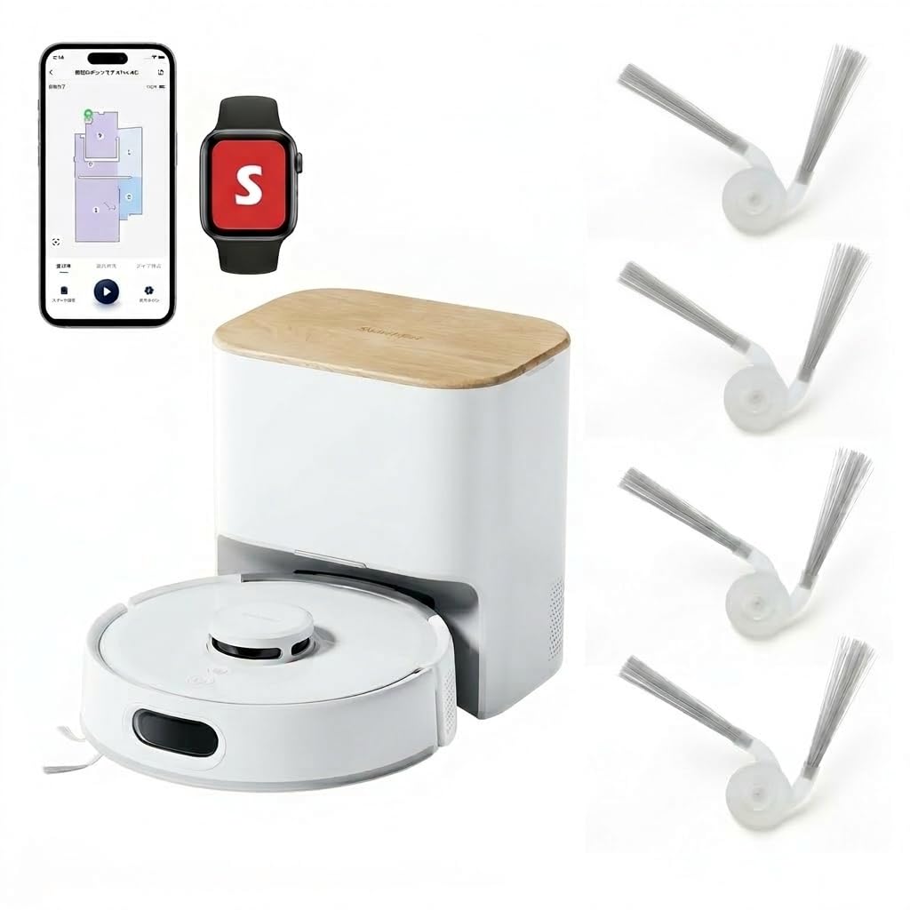 Amazon | 【セット販売】【超小型】SwitchBot ロボット掃除機 K11+