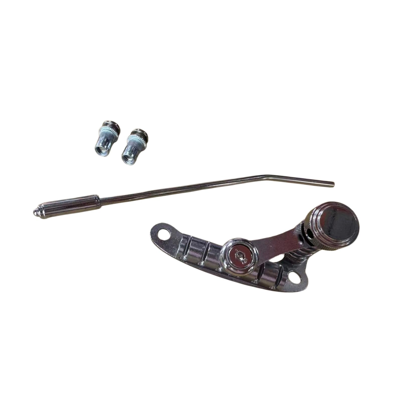 CUNZJIA High Precisions Metal Tremolo Bridge Tailpiece Mixture Guitar Bridge for Electric Guitar with Smooth Vibratos Effect