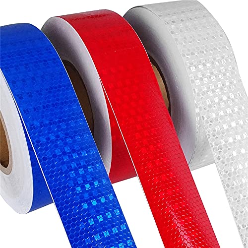 Veiligheid Reflecterende Tape Sticker, 5 cm x 3 m, Hoge