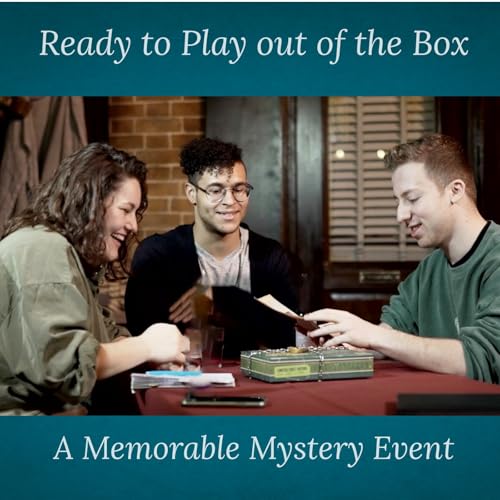 The Mystery Agency Ghost In The Attic: Solve Mystery and Escape Room Puzzle in a Box | 50+ Real-Life Physical Objects & Evidence | Fully Reusable | Age 14+ | 1-6+ Players | English
