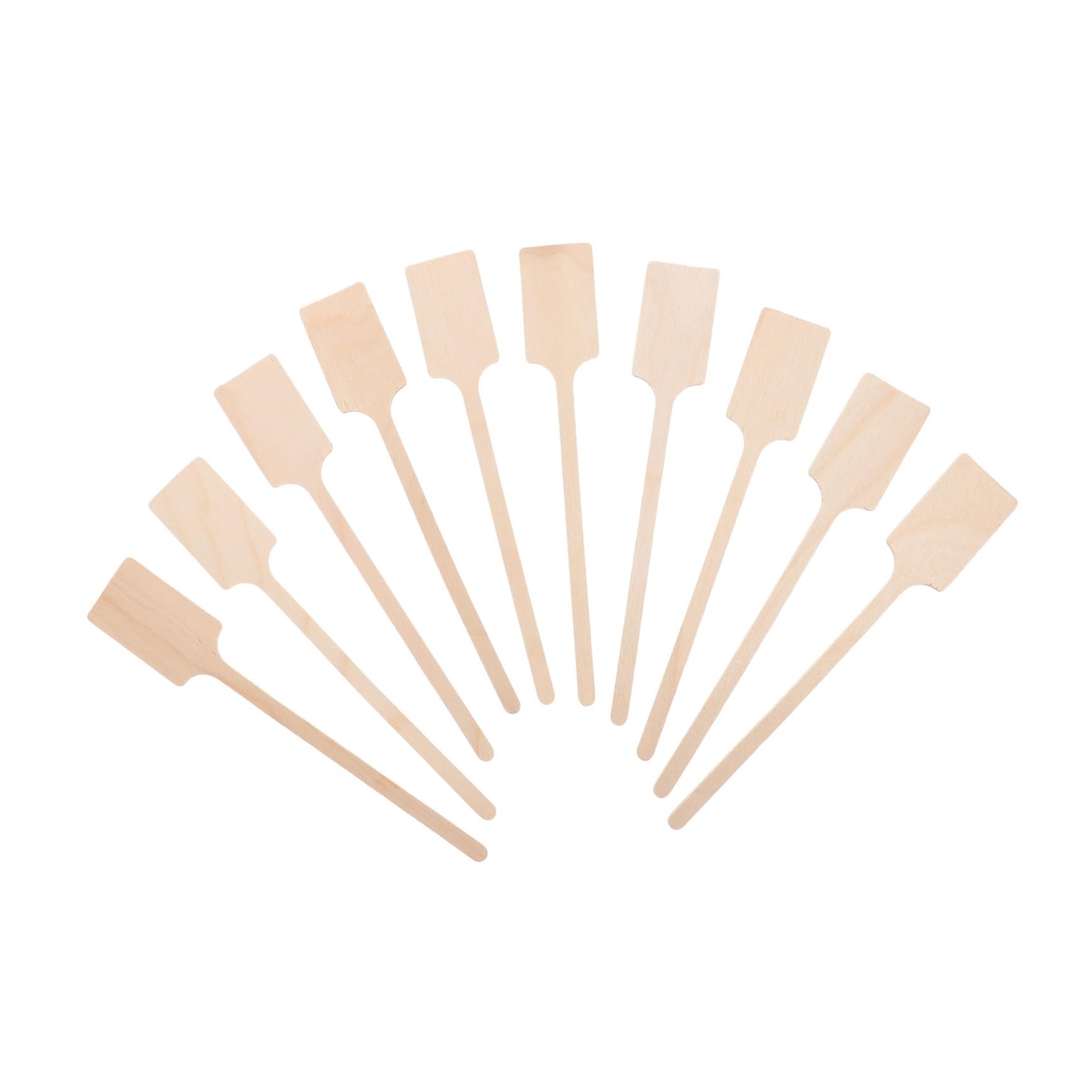 NAMOARLY 10pcs Wooden Stirring Rods Square Stick for Cocktails Juices Lemon Squeezing Multi-purpose Stirrer for Home Bar Restaurant