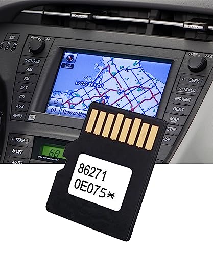 ESEWALAS Latest 2023 Maps Updated,86271 0E075 Navigation GPS Card,GPS Map Update USA Canada 2023 Navi.On Upd.E SD Card,Navigation GPS SD Card Compatible with USA/Canada Maps,Fit for Most Cars