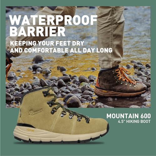 Image of Danner Mountain 600 Hiking Boots for Women - Waterproof, Durable Suede Upper, Breathable Lining, Triple-Density Footbed & Vibram Traction Outsole