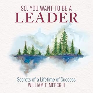 So, You Want to Be a Leader Audiobook By William F. Merck II cover art