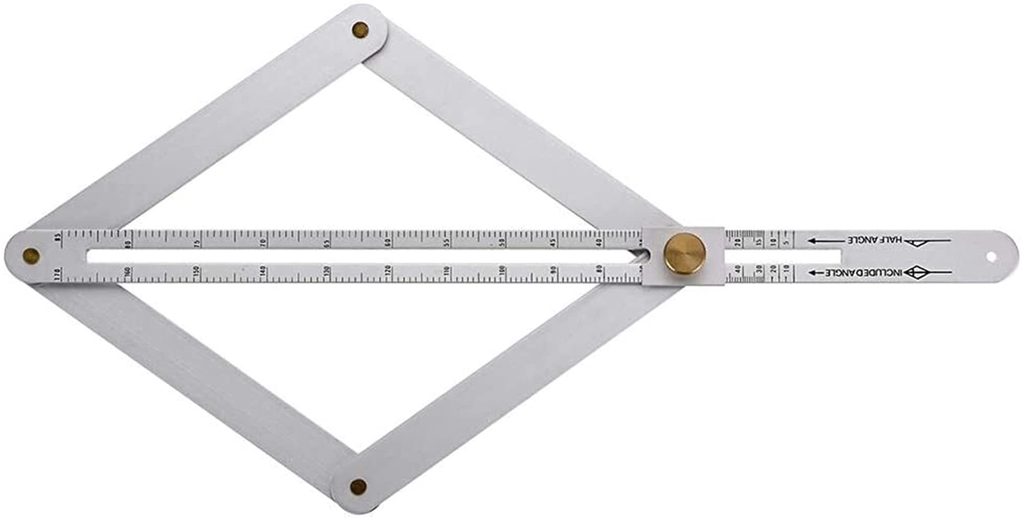 Règle d'angle multifonctionnelle RJJ instrument de mesure diagonale plafond