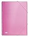 Produktbild ELBA Urban Spiral-Sichtbuch A4, aus Kunststoff, mit 20 Hüllen, transparent, pink, 1 Stück
