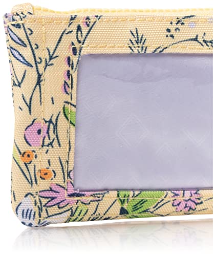 Image of Vera Bradley Women's Recycled Lighten Up Reactive Zip ID Case and Lanyard Combo