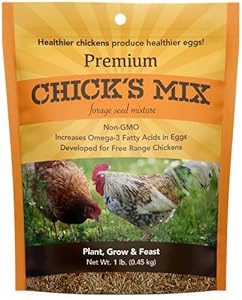 NON-GMO INGREDIENTS: Contains white clover, tetraploid perennial ryegrass, tetraploid annual ryegrass, flax, and alfalfa seeds. The mixture is non-coated. VARIETY OF USES: Mixture can be used for free range chickens/poultry and also backyard game bir...