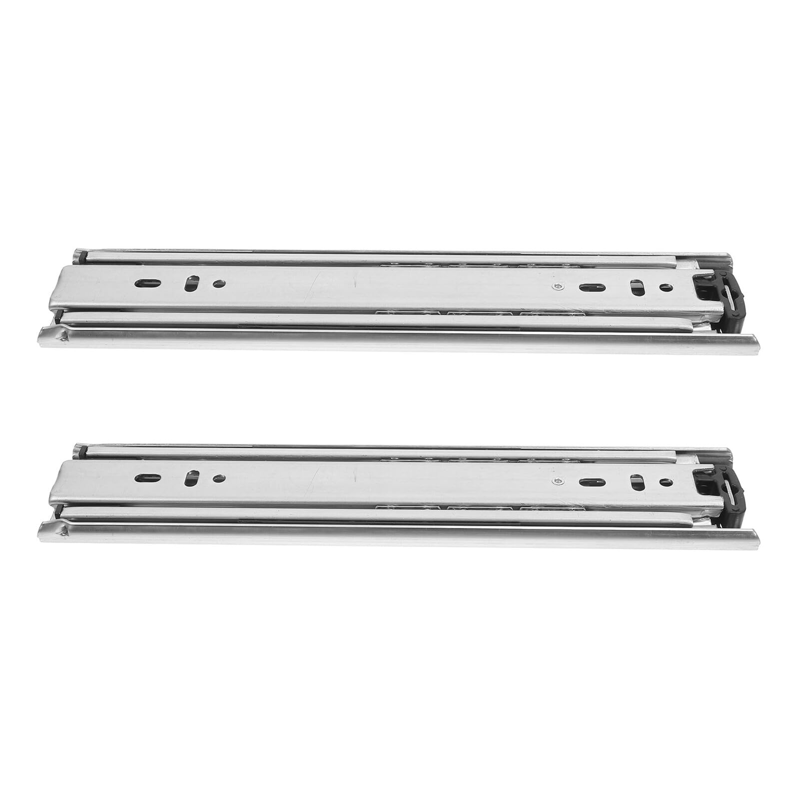 Glissières de tiroir pour meuble de rangement de cuisine en acier inoxydable