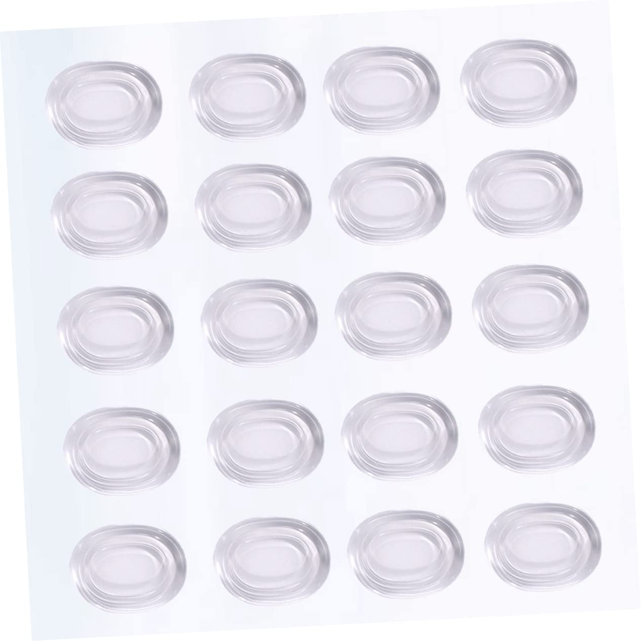 TOYANDONA 60piezas Almohadillas Silicona Para Reducción De Sonido Tambores Silenciadores Transparentes Para Batería Amortiguadores De Gel Para Platillos y Tambores De Caja