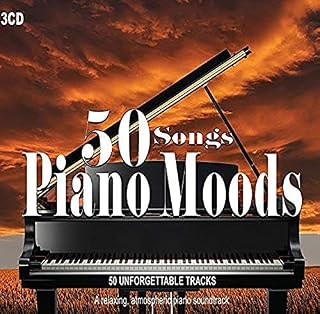 50 Piosenki Piano Moods, 2 CD, Muzyka fortepianowa, Muzyka relaksacyjna, Muzyka klasyczna, Soft Piano, Utwory fortepianowe