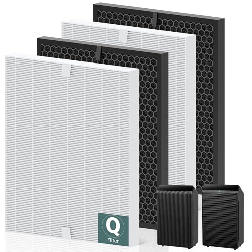 Image of 5510 5520 5530 Replacement Filter Q for Winix 5510 5520 5530 PlasmaWave Air Purifier, Compatible with Winix Filter Q -1712-0123-00 with Activated Carbon for Home Pets Bedroom Large Room Office, 2 Set