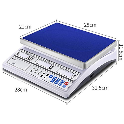 Báscula electrónica digital de alta precisión 30KG miniatura 3