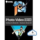 Corel Photo Video Ultimate Bundle 2021 | Powerful Photo-Editing and Movie-Making Software [PC Download][Old Version]